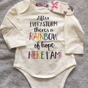 3-6M long sleeve onesie